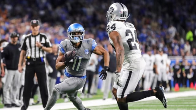 Detroit Lions wide receiver Kalif Raymond.